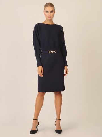 APART Strickkleid in Blau