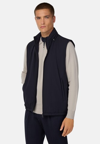 Boggi Milano Vest 'B Tech' in Blue: front