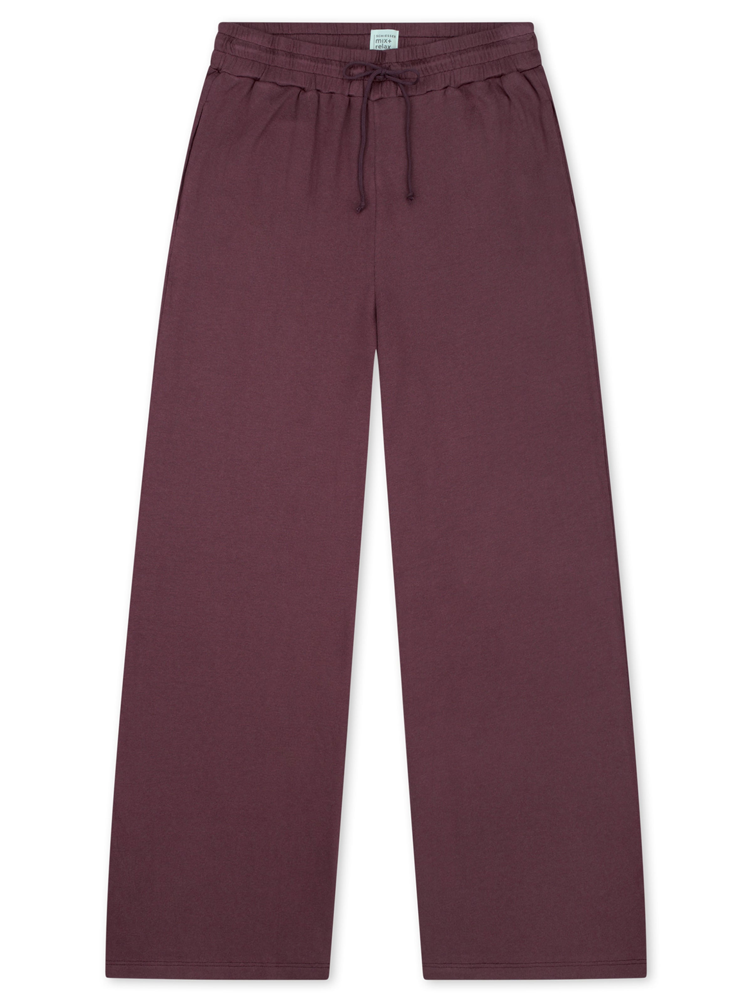 Pantalon de pyjama ' Mix Relax ' SCHIESSER en marron : devant