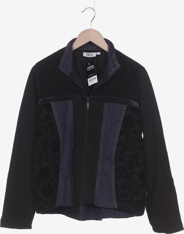 CECIL Jacket & Coat in L in Black: front