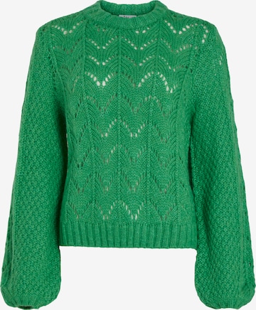 VILA Sweater 'SULTAN' in Green: front