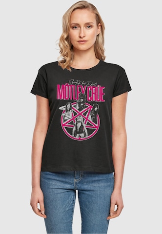 T-shirt 'Motley Crue - Vintage Shout At The Devil Box' Merchcode en noir : devant