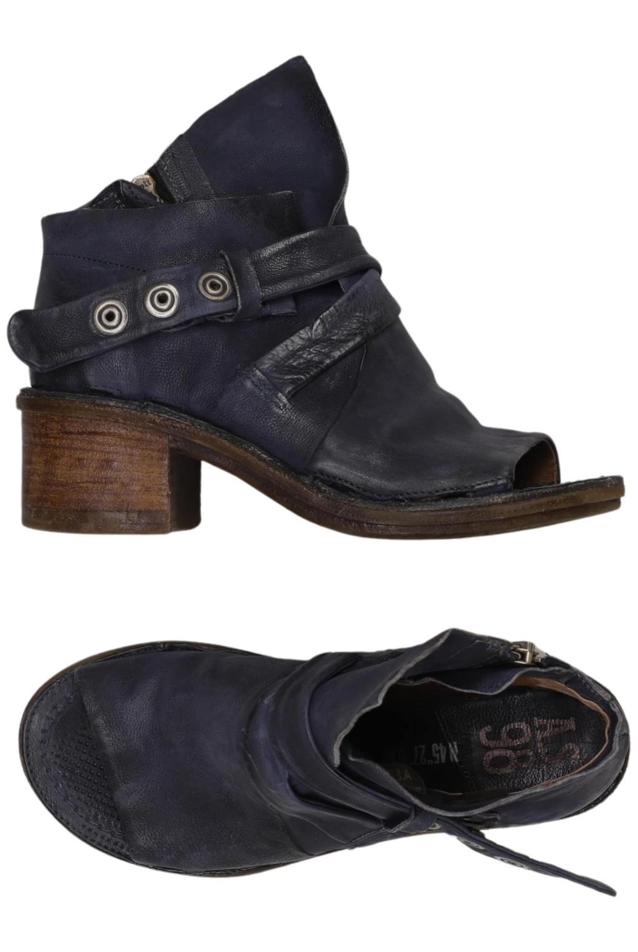 A.S.98 Stiefelette 37 in Blau: Vorderseite