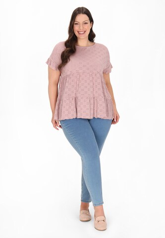 Chemisier Usha en rose