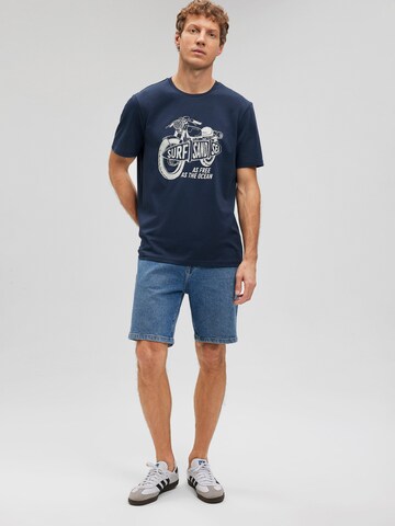 Mavi Shirt in Blue: front