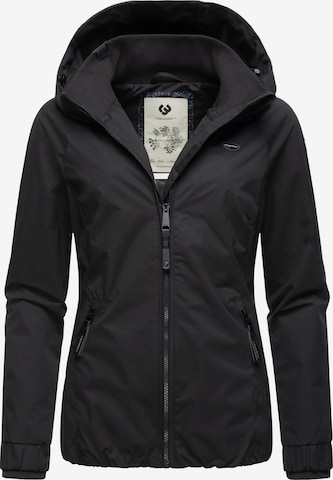 Ragwear Performance Jacket 'Dizzie' in Black: front