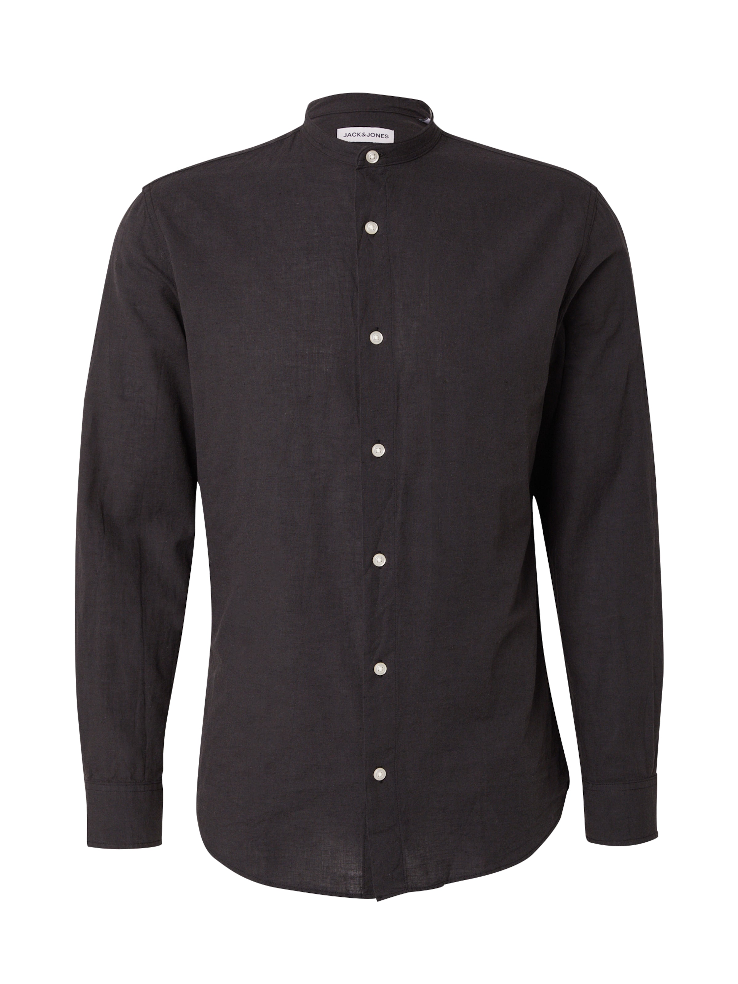 Camicia 'JJEBreeze' di JACK & JONES in nero: frontale