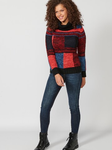 KOROSHI Pullover in Mischfarben