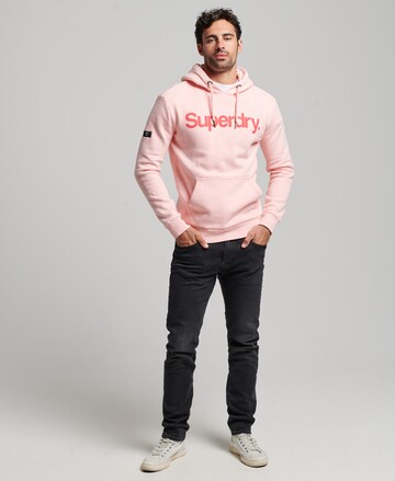 Sweat-shirt Superdry en rose