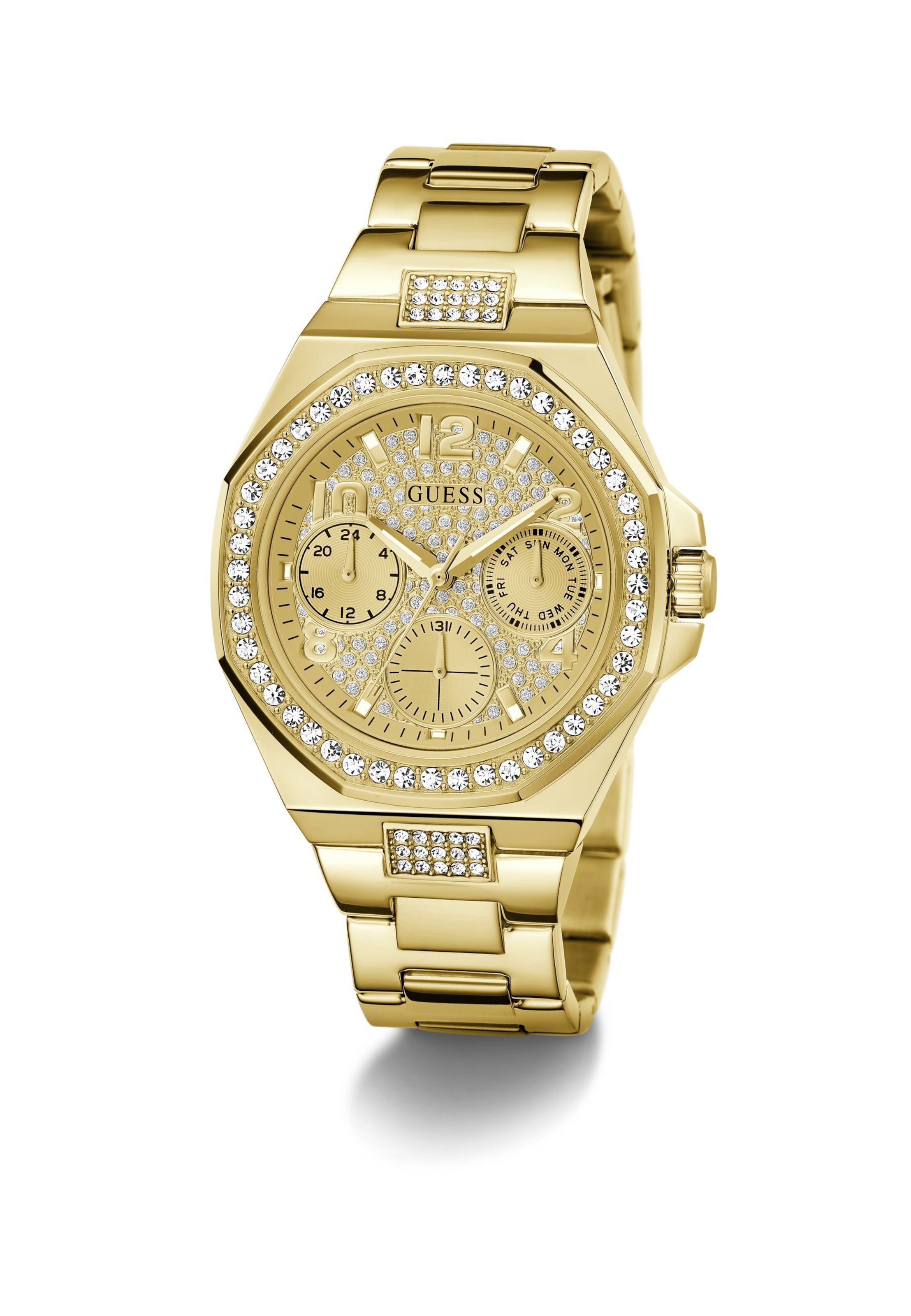 GUESS Analogt ur 'LADY EMPIRE' i guld