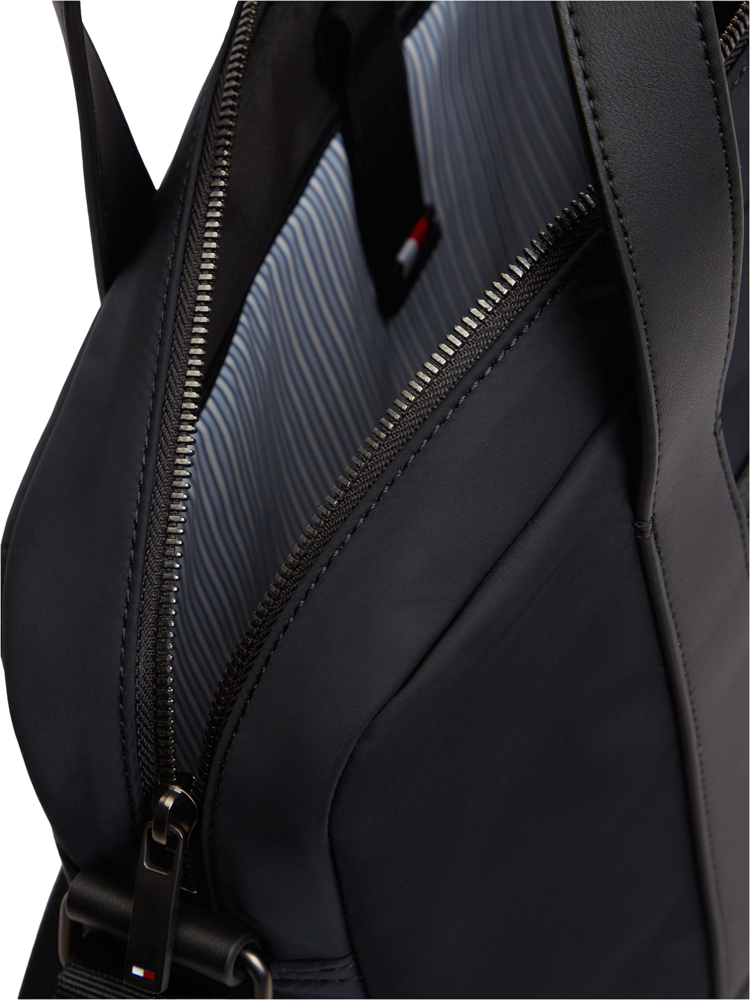 TOMMY HILFIGER Laptoptasche in Schwarz
