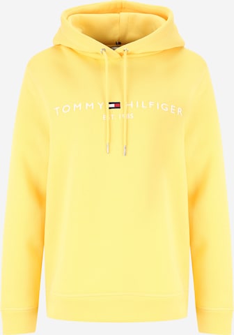 Sweat-shirt TOMMY HILFIGER en jaune : devant