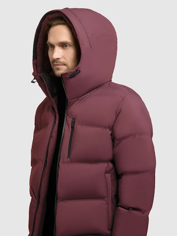 Giacca invernale 'Silas3' di khujo in rosso