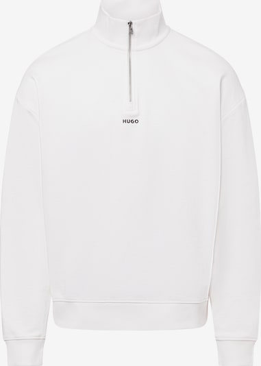 HUGO Sweater majica 'Durty244' u crna / bijela, Pregled proizvoda