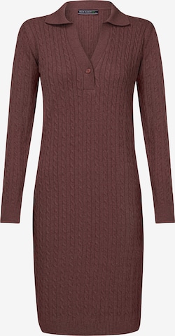 Abito in maglia di Felix Hardy in marrone: frontale