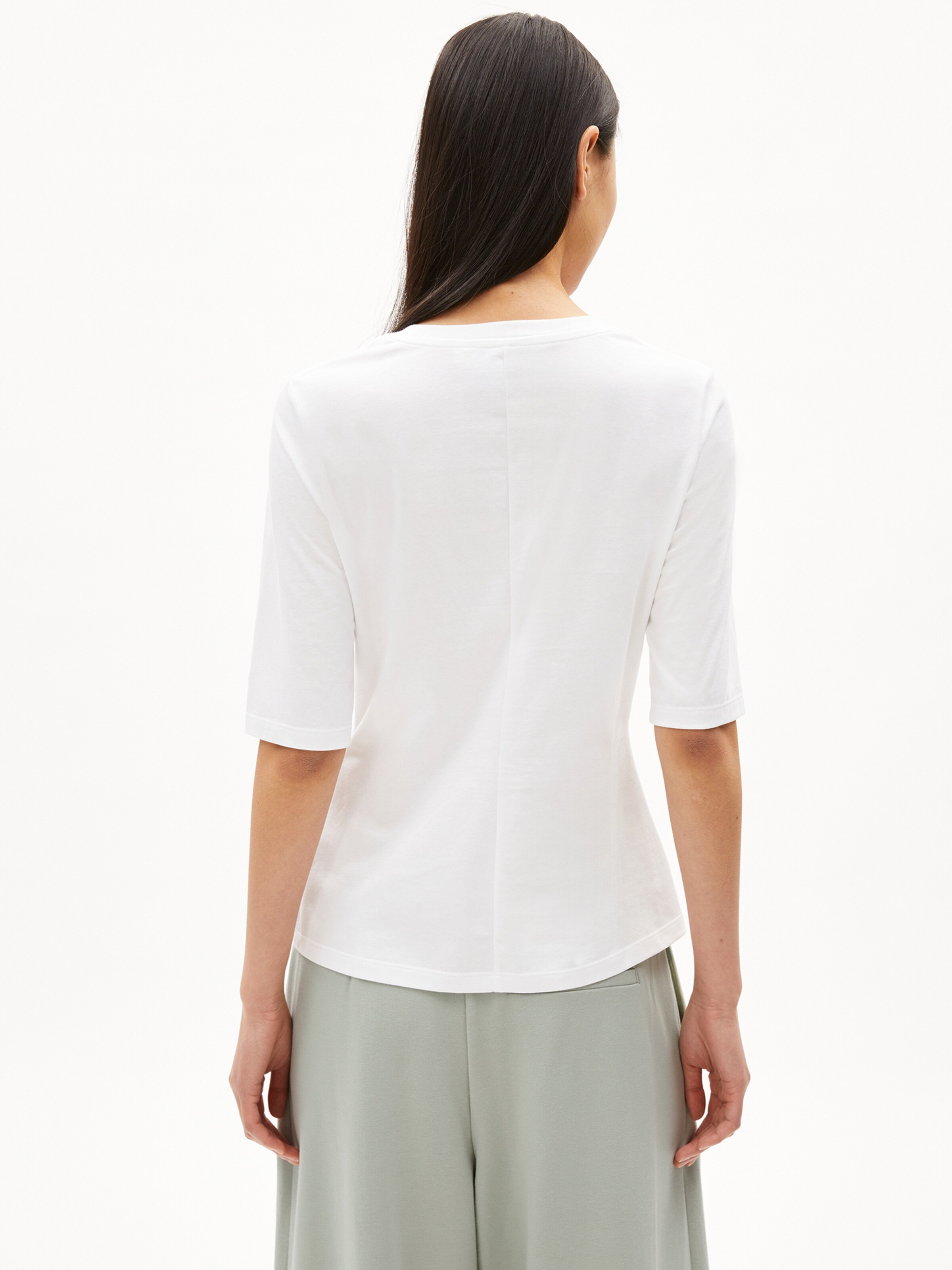 T-shirt ARMEDANGELS en blanc