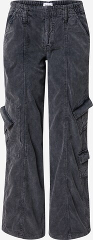 Loosefit Pantalon cargo BDG Urban Outfitters en noir : devant