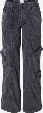 BDG Urban Outfitters Avar lõige Klapptaskutega püksid, värv must: eest vaates