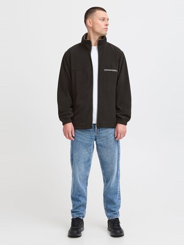 Giacca di pile 'Matz' di !Solid in nero: frontale