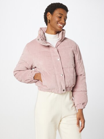 JDY Демисезонная куртка 'MULAN' в Ярко-розовый: спереди