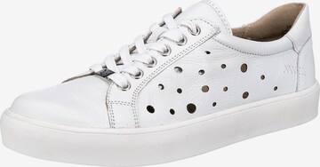 CAPRICE Sneaker in White: front