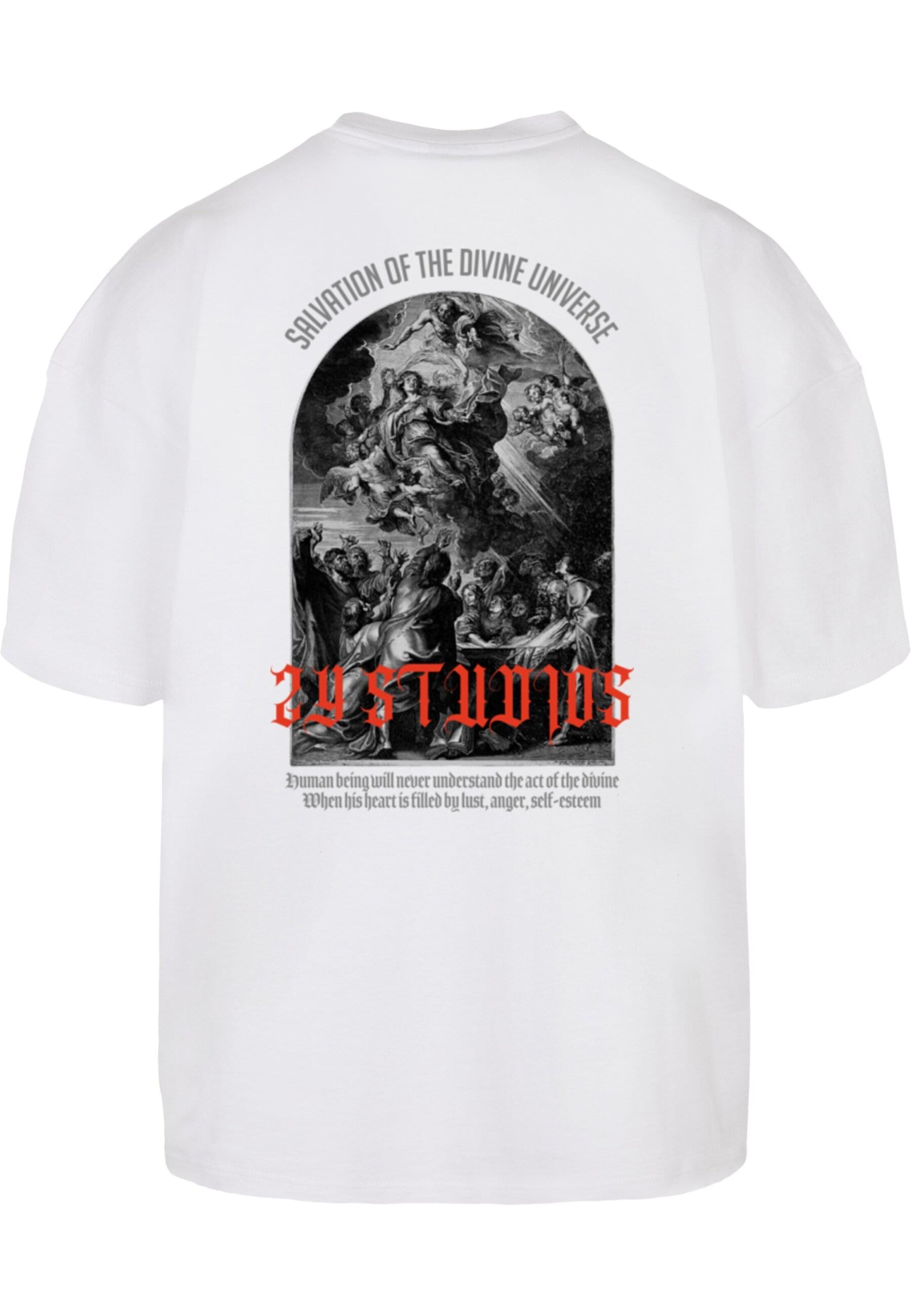 T-Shirt 'Salvation Of The Divine' 2Y Studios en blanc