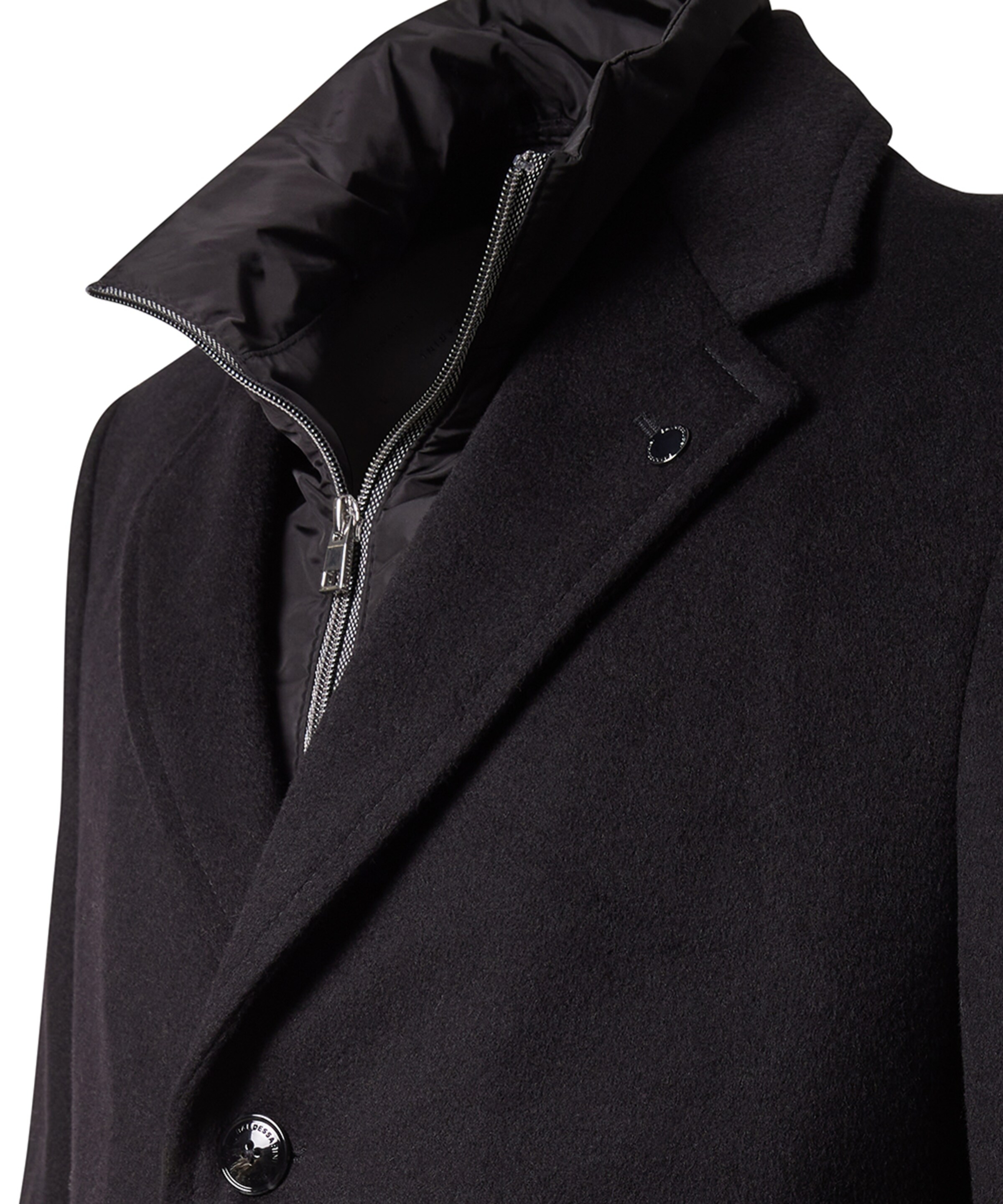 Baldessarini Between-Seasons Coat in Black