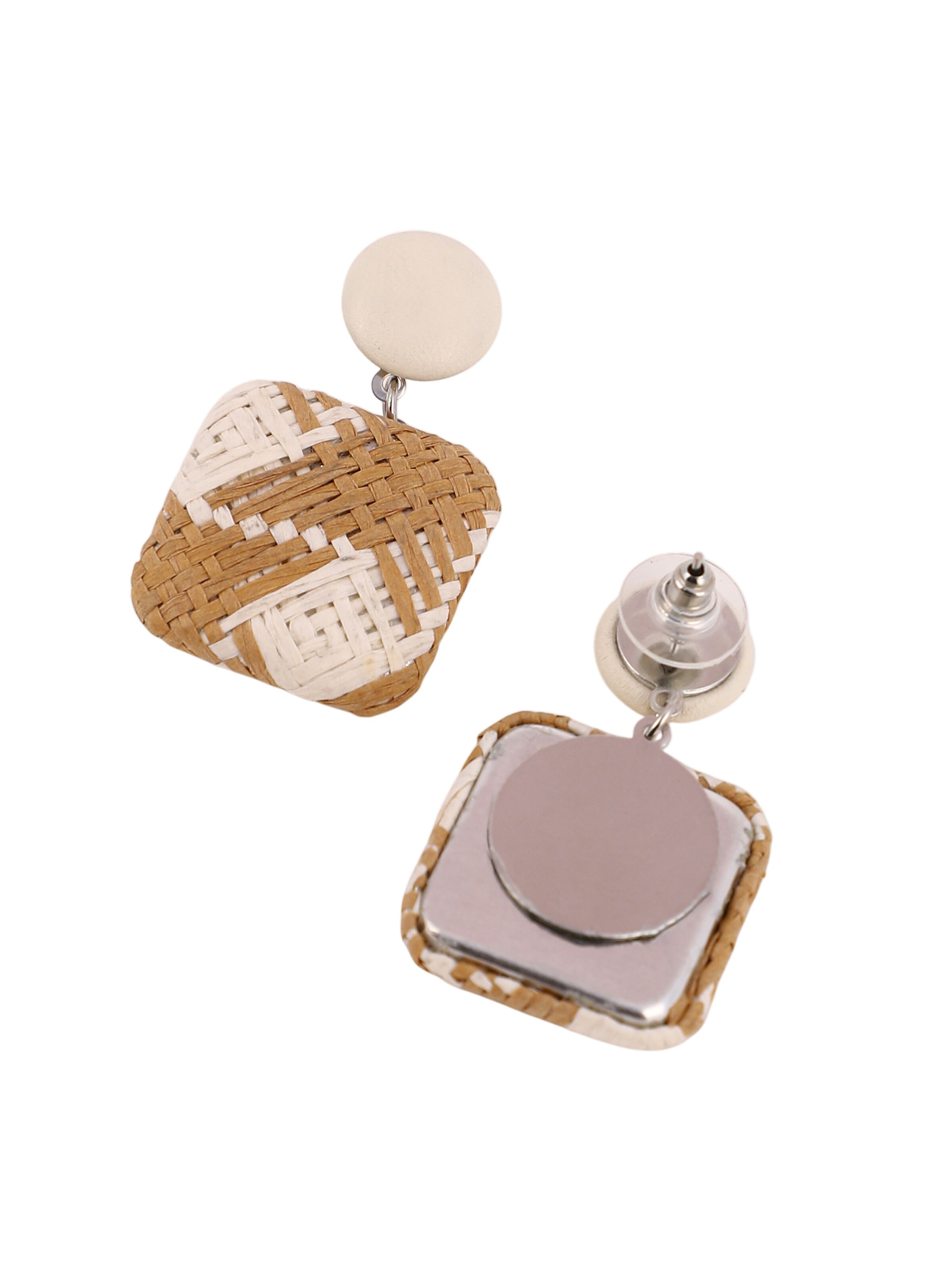 Boucles d'oreilles 'Aarna' SOHI en marron