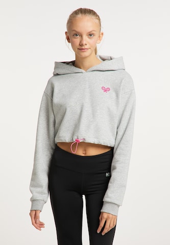 myMo ATHLSR Athletic Sweatshirt in Grey: front