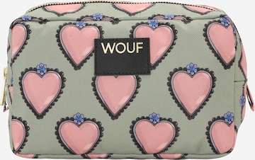 Wouf Kosmetyczka 'Glow' w kolorze zielony: przód