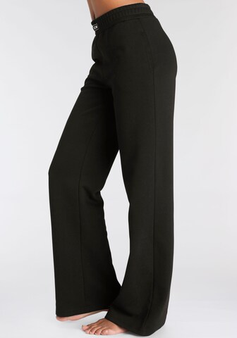 LASCANA Loose fit Pants in Black