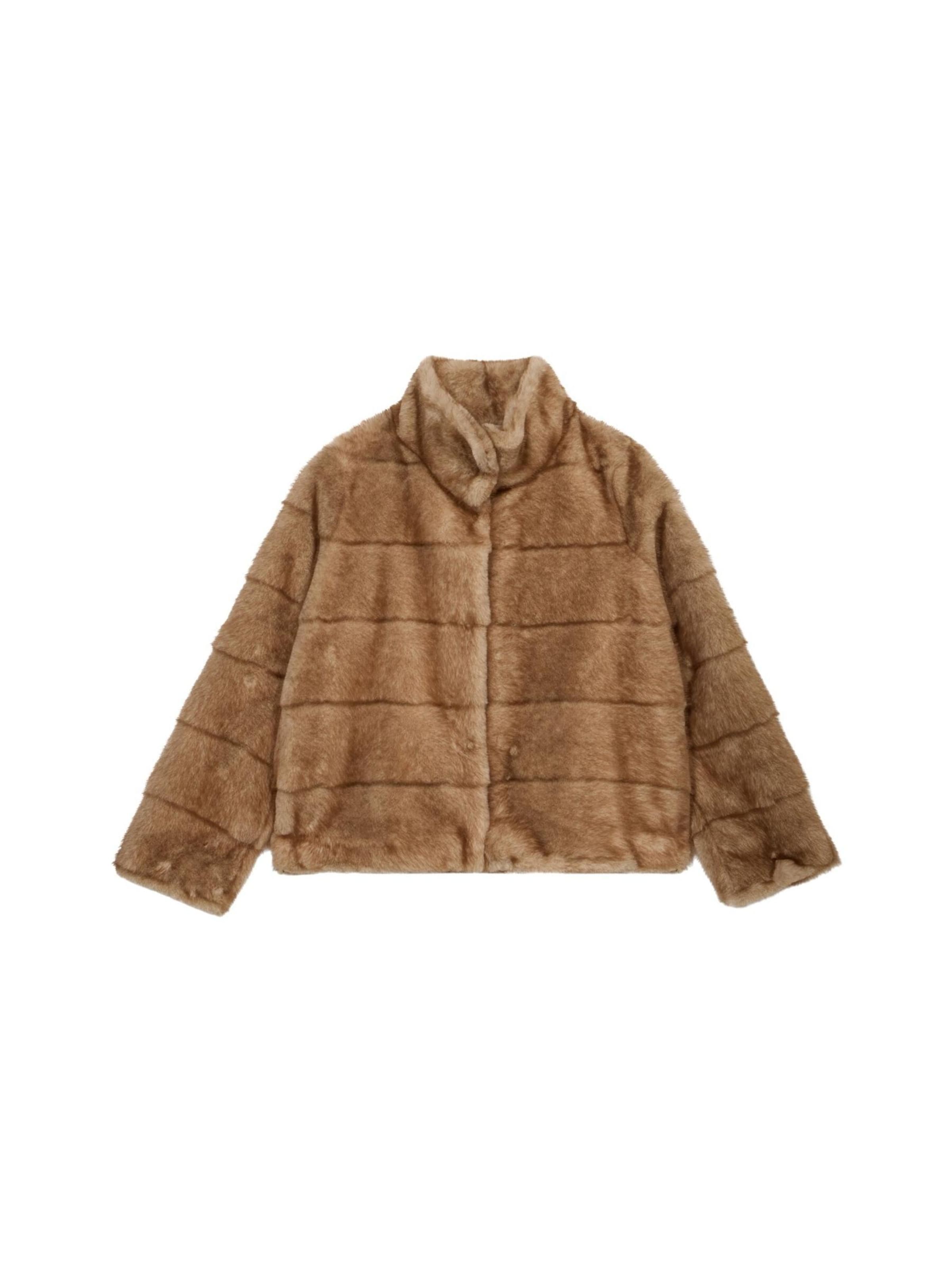oltre Wintermantel in Beige: voorkant