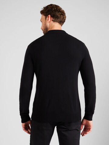 UNITED COLORS OF BENETTON Pullover in Schwarz