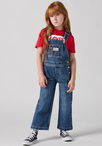Levi's Kids Regular Latzhose in Blau: Vorderseite