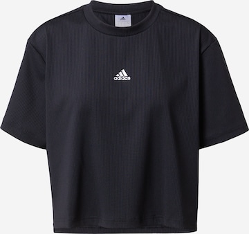 ADIDAS SPORTSWEAR Performance Shirt in Black: front