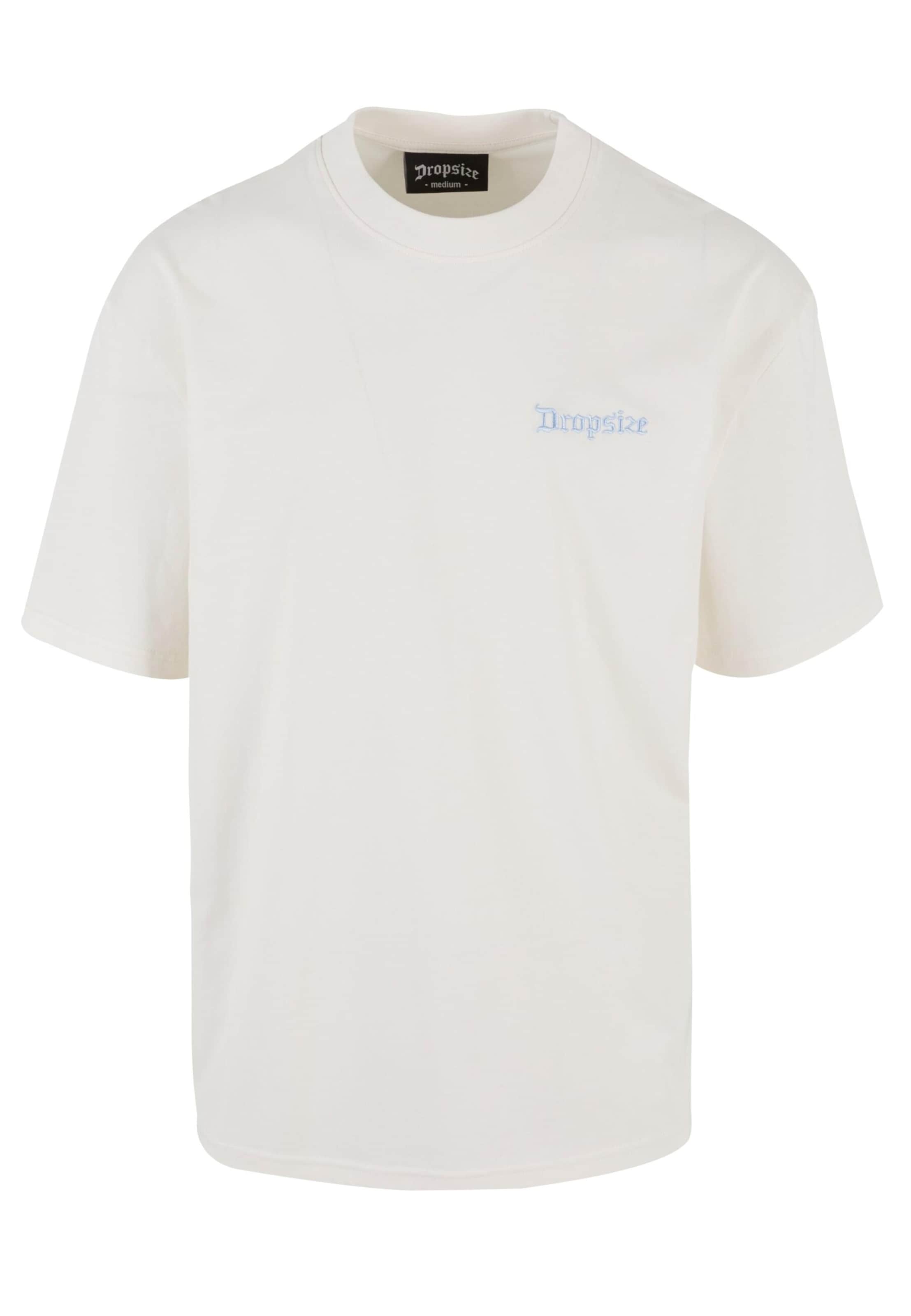 Dropsize - Camisa 'Embo' em branco: frente