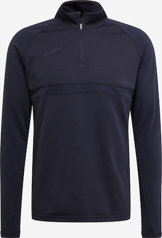 NIKE Sports sweatshirt 'Academy' in Black: front