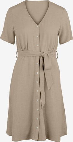 Robe-chemise 'Vinsty' PIECES en gris : devant