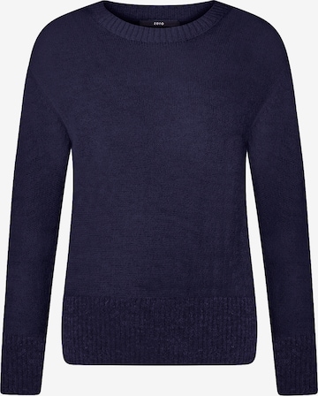 Pullover di zero in blu: frontale