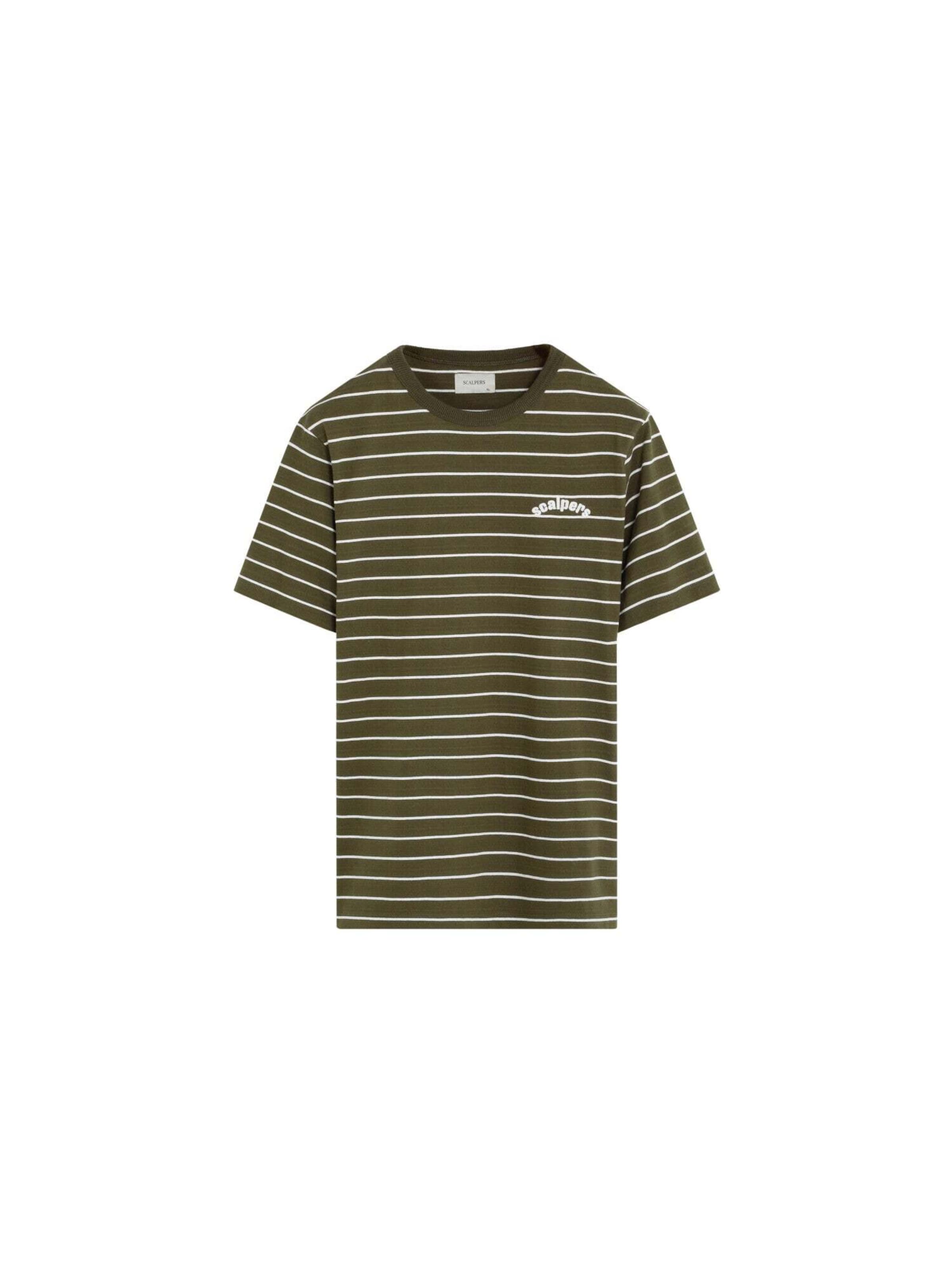 Scalpers Tričko 'Semb' - Zelená: predná strana