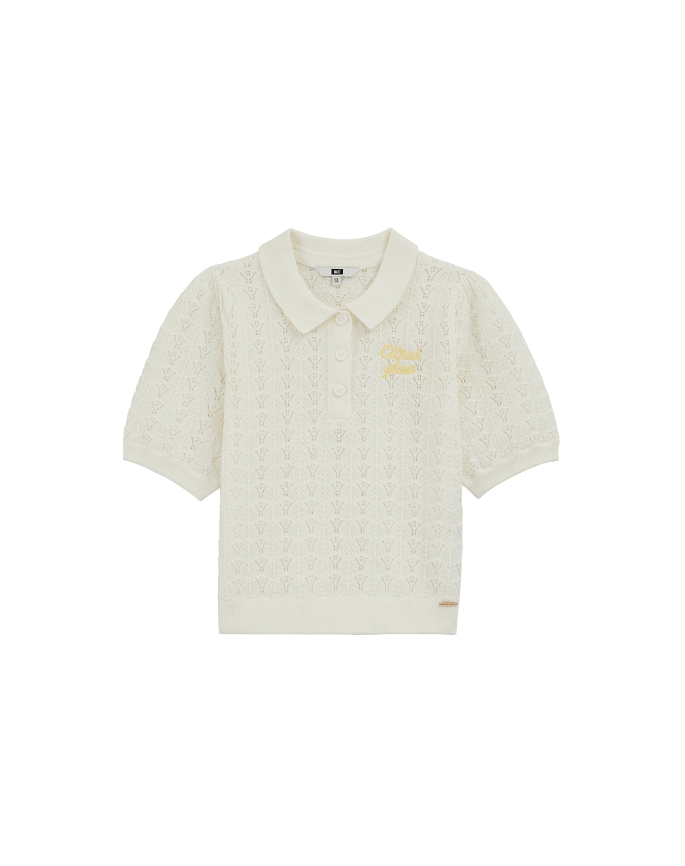 WE Fashion Pulóver - fehér: elől