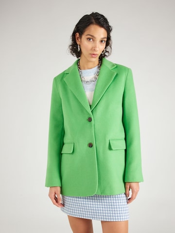 Blazer 'Sasja' SELECTED FEMME en vert : devant