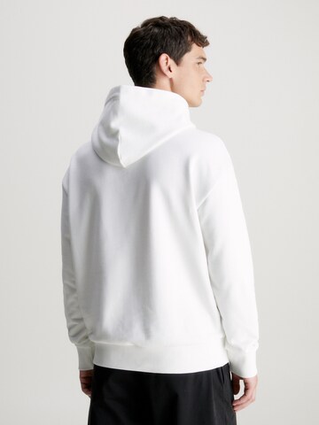 Sweat-shirt Calvin Klein en blanc