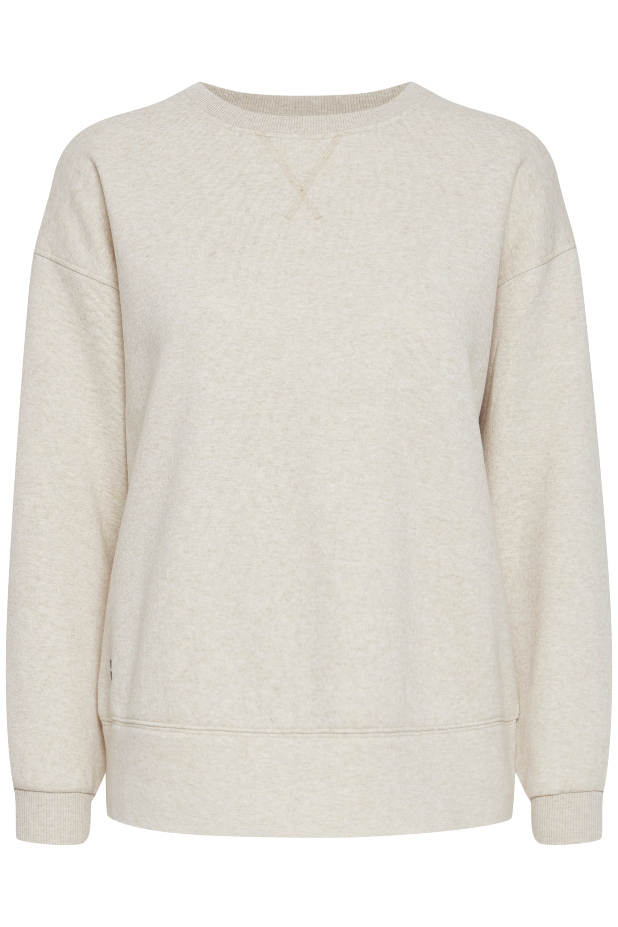 Oxmo Sweatshirt 'Holma' in Beige: Vorderseite