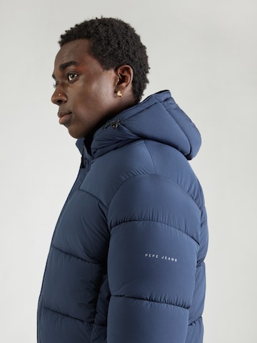 Pepe Jeans Зимняя куртка 'Jobias' в Синий