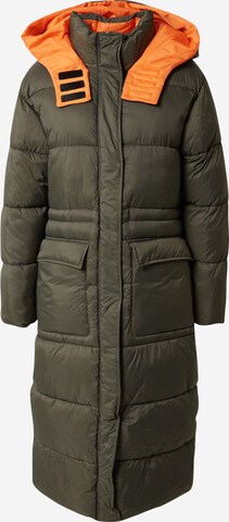 Manteau d’hiver 'Puk' ONLY en vert : devant