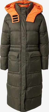 ONLY Χειμερινό παλτό 'Puk' σε πράσινο: μπροστά
