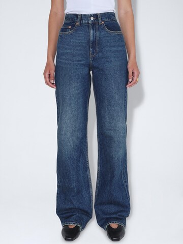 Dr. Denim Regular Jeans 'Echo High Straight - Jeans'‌ in Blau
