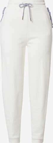 Rich & Royal Alt kitsenev Püksid, värv valge: eest vaates