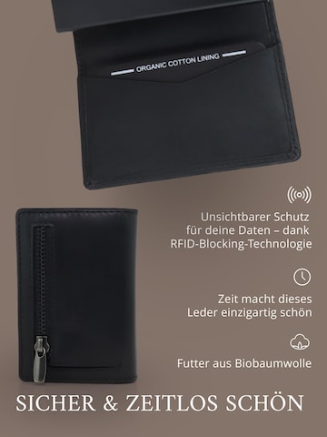 Akaroa Portemonnaie 'Slim Wallet Pelle II'‌‌‌‌‌‌‌‌‌ in Braun